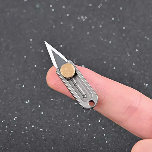 Titanium Pocket Push Knife