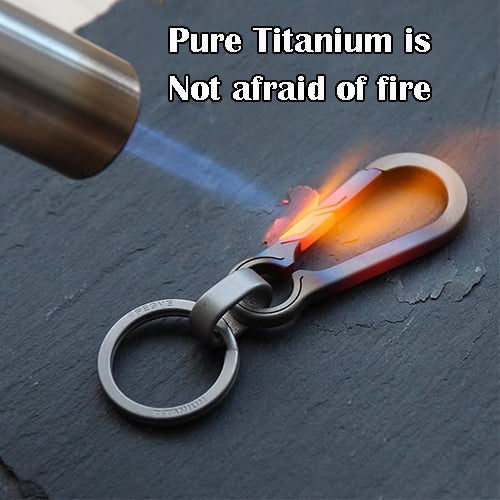 Pure Titanium Keychain