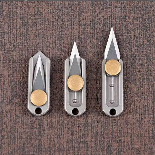 Titanium Pocket Push Knife