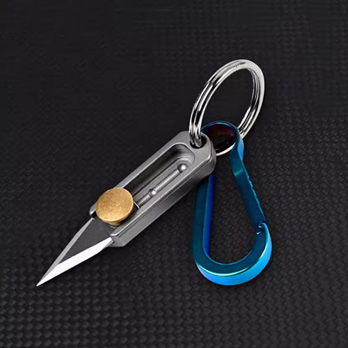 Titanium Pocket Push Knife