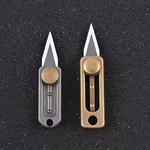 Titanium Pocket Push Knife