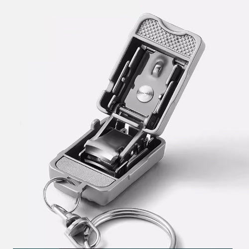 Luggage shaped mini nail clippers