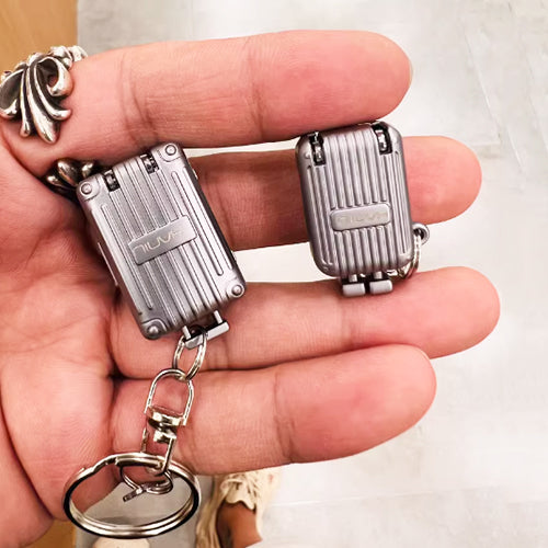 Luggage shaped mini nail clippers