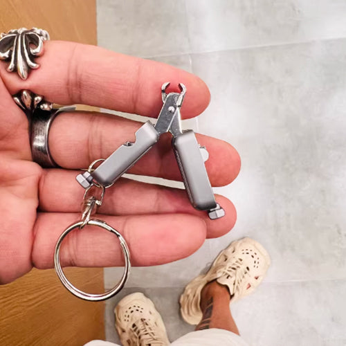 Luggage shaped mini nail clippers