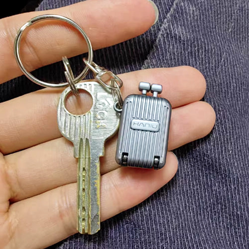 Luggage shaped mini nail clippers