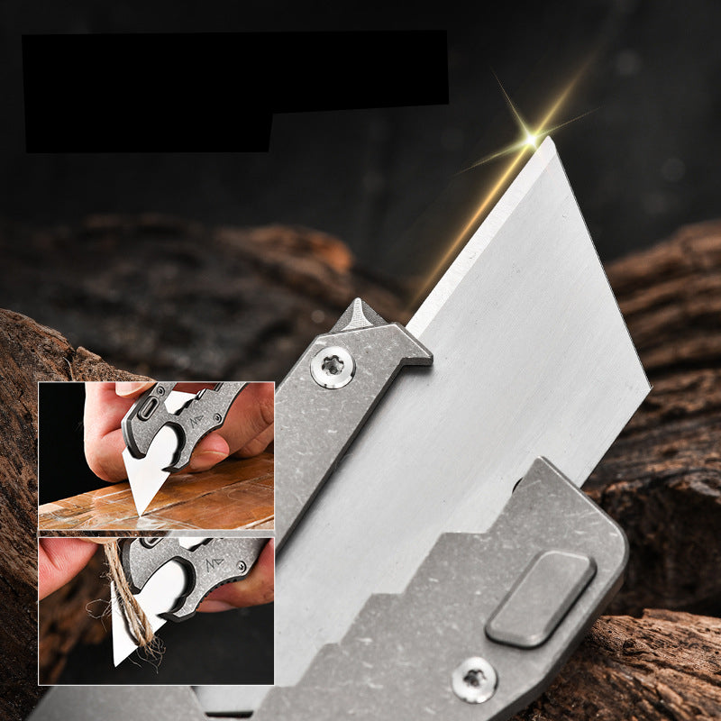 Portable Outdoor Stainless Steel Pocket Knife