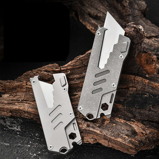 Portable Outdoor Stainless Steel Pocket Knife