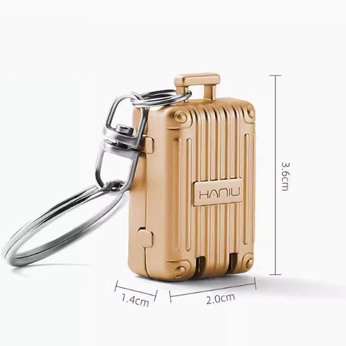 Luggage shaped mini nail clippers
